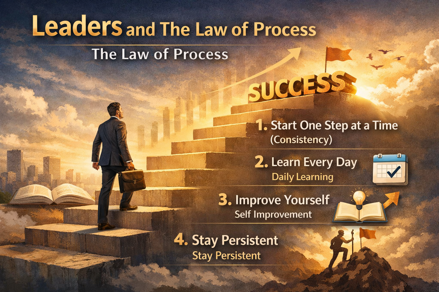 ผู้นำกับกฎของการสะสม (The Law of Process)