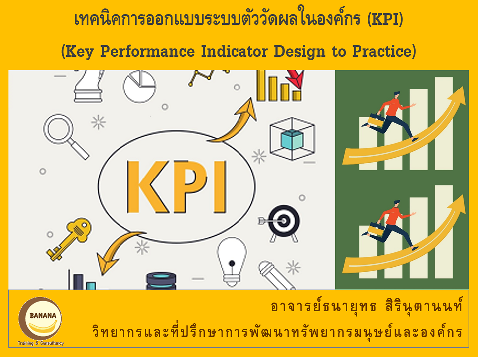เทคนิคการออกแบบระบบตัววัดผลในองค์กร (KPI)